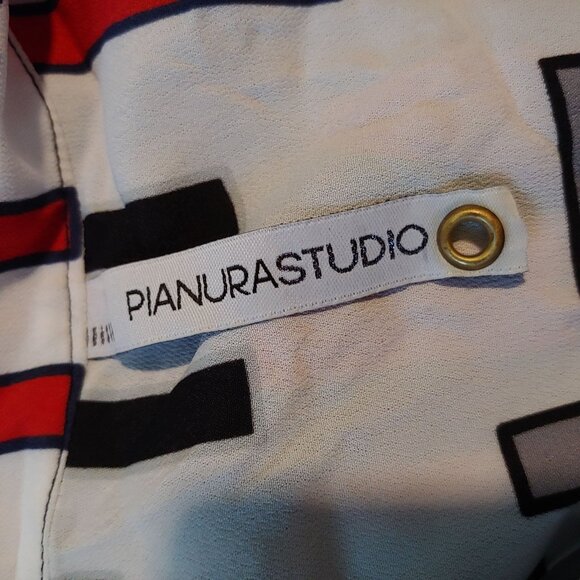 Pianura Studio Amor Vincit Omnia / Love Conquers All Long Sleeve Button Shirt 42 - Picture 11 of 13